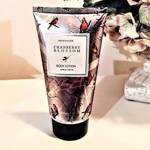 CRANBERRY BLOSSOM Body Lotion by "Impression" ~ 6 fl. oz. Tube ~ NEW ~ Sealed